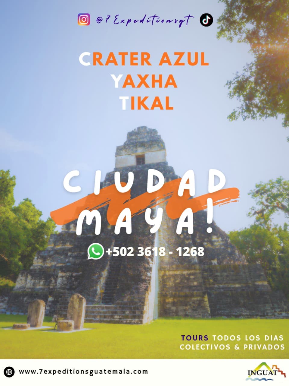 Ciudadmaya - Expedición de aventura en Guatemala